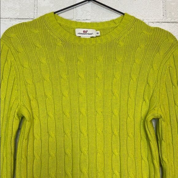 Vineyard Vines Cashmere Blend Cable Knit Sweater - Picture 2 of 4